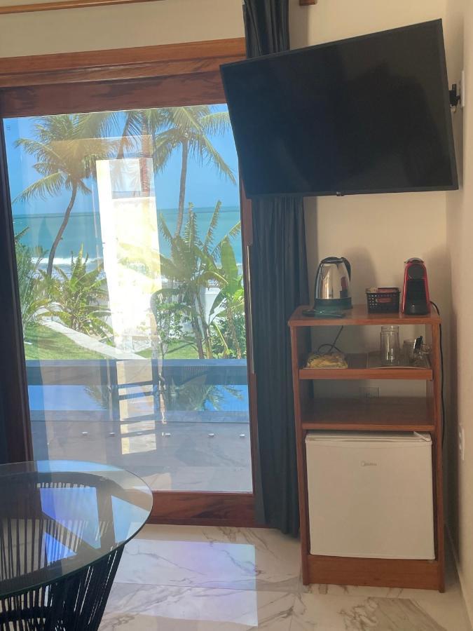 De Olho No Mar A Unica Pousada De Frente Para O Mar Em باراكورو المظهر الخارجي الصورة